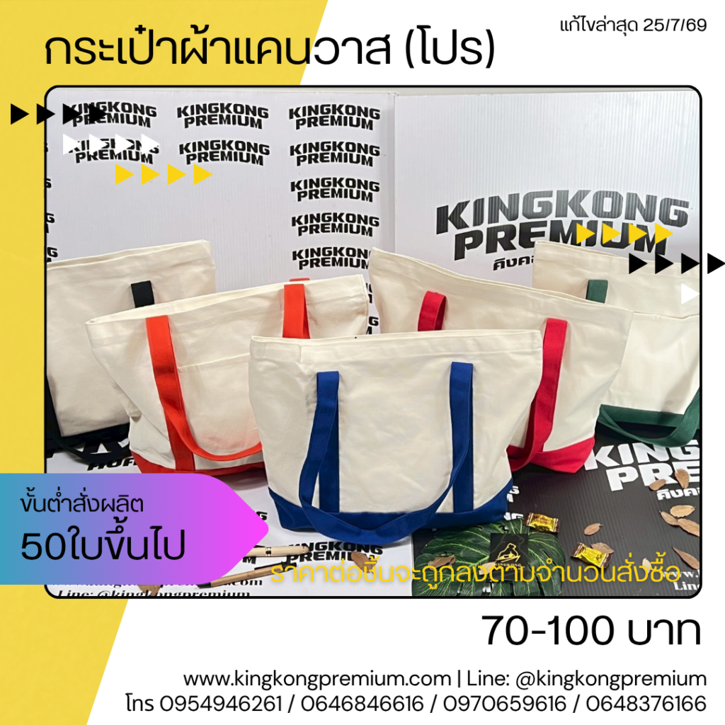 กระเป๋าแคนวาสสกรีน